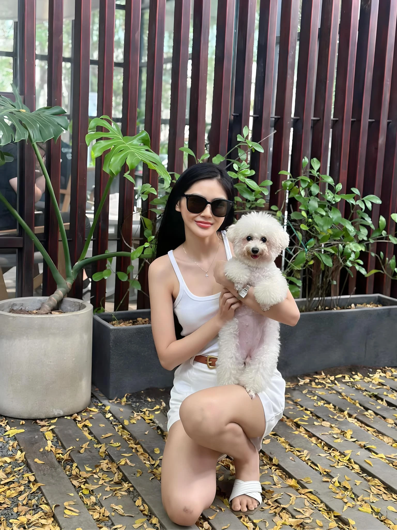Võ Thanh Quỳnh Trâm xinh đẹp khoe làn da trắng hồng tự nhiên 1